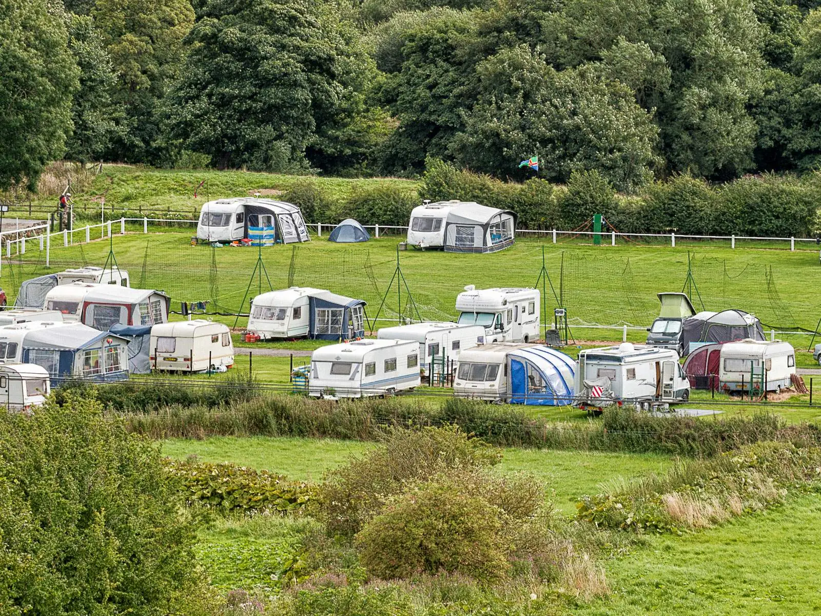 Photo from Esholt Holiday Caravan Park's website