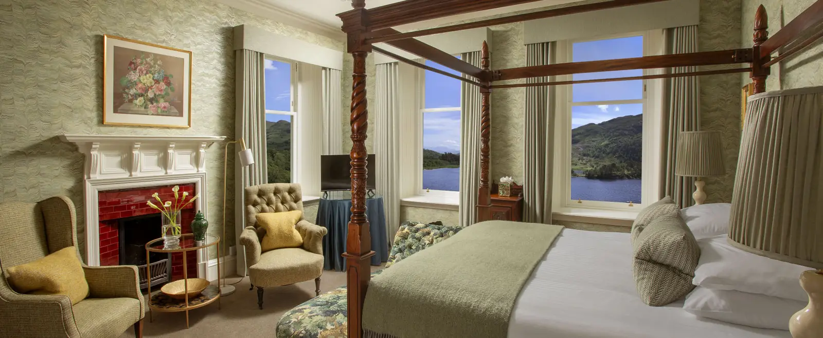 Photo from Glenfinnan House Hotel's website