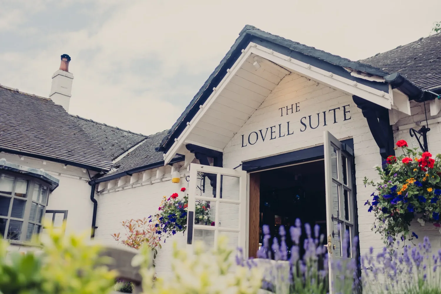 Entrance to the Lovell Suite at the Swettenham Arms