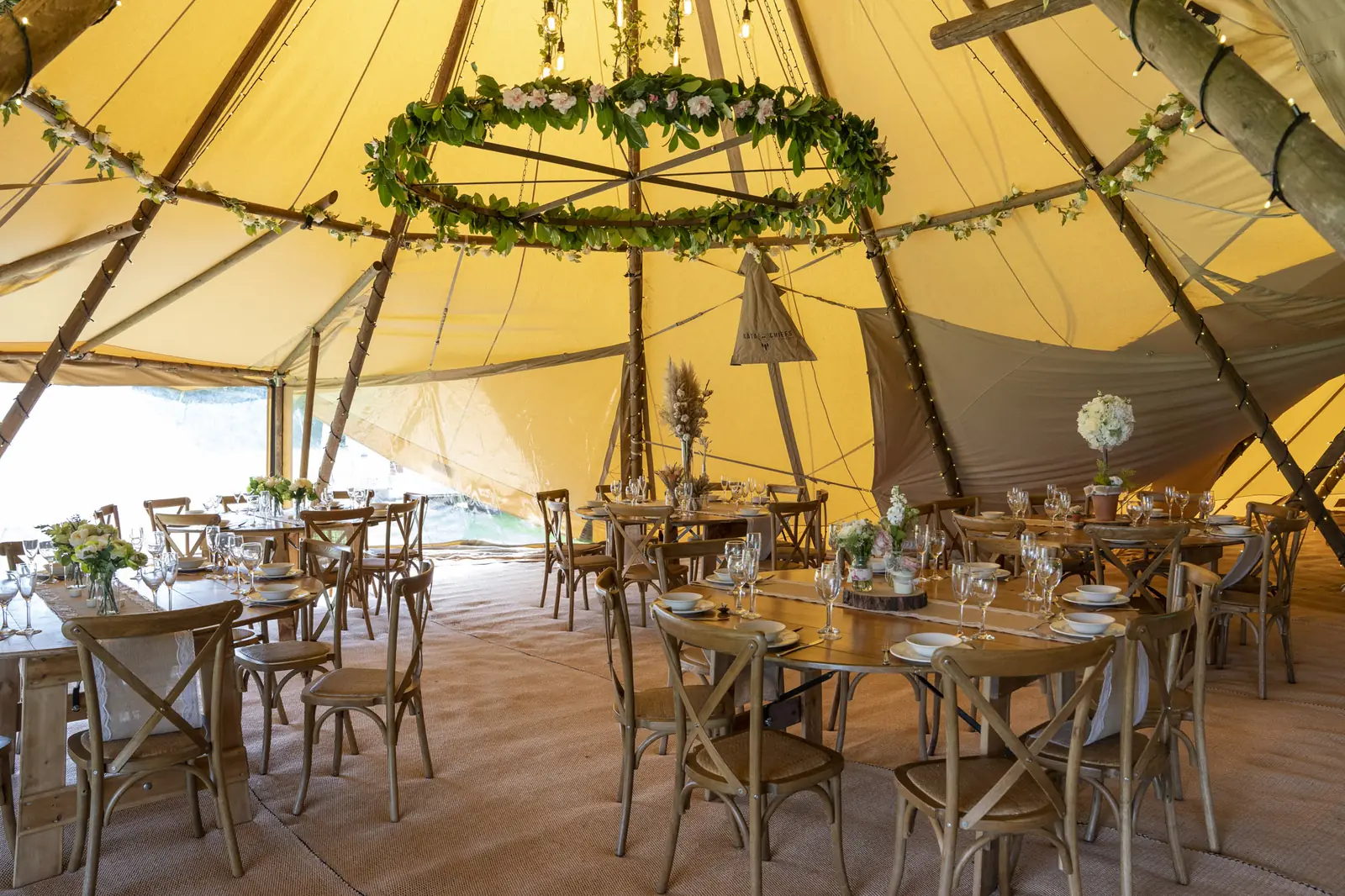 Photo from The Farm Festival Weddings and Events's website