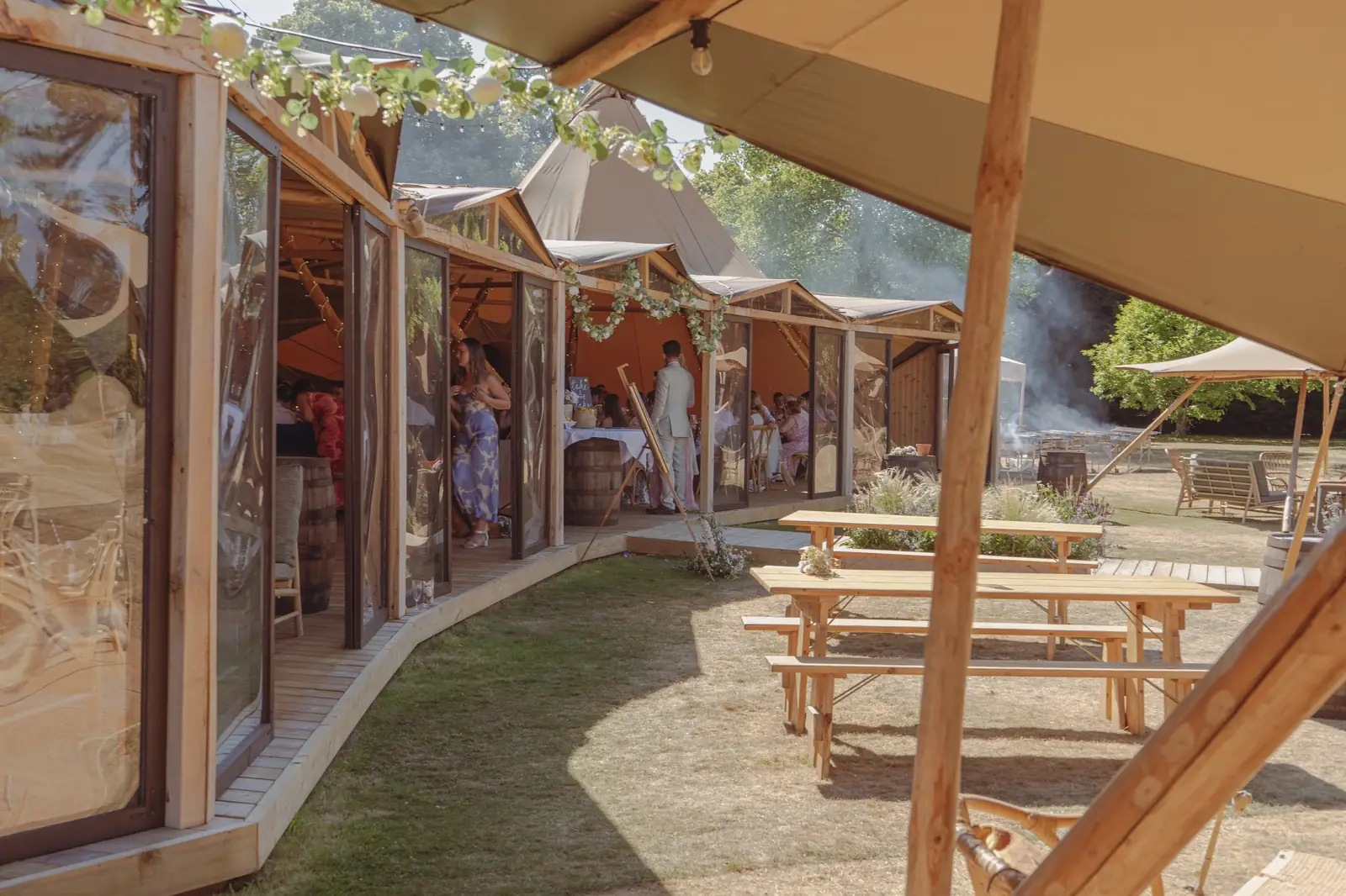 Photo from Tipis at Mapledurham's website