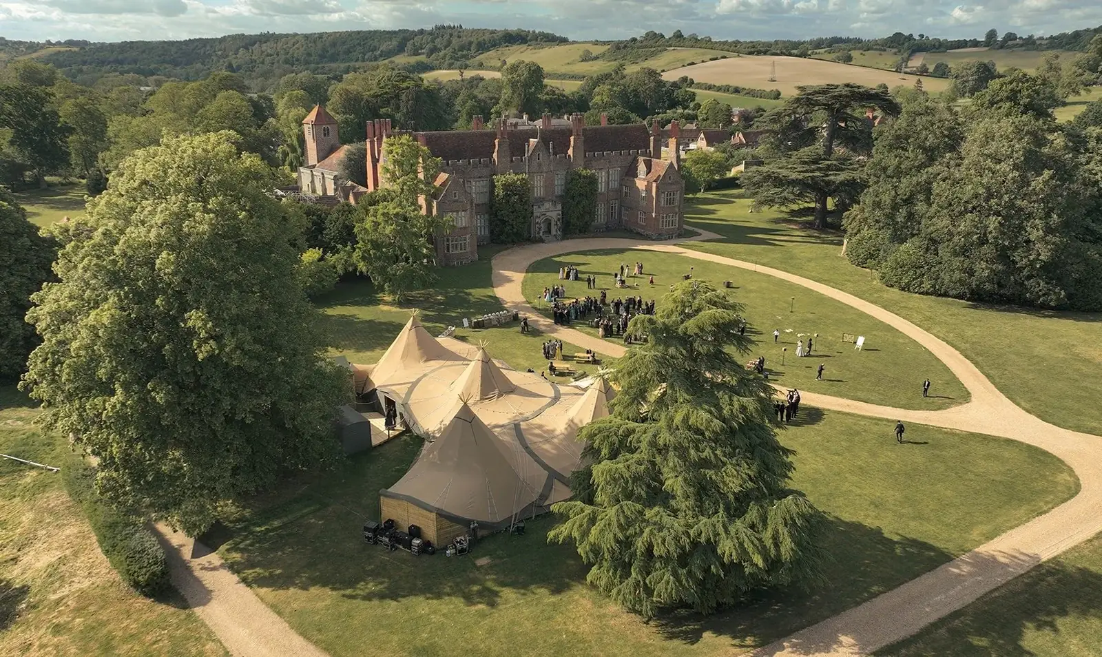 Photo from Tipis at Mapledurham's website