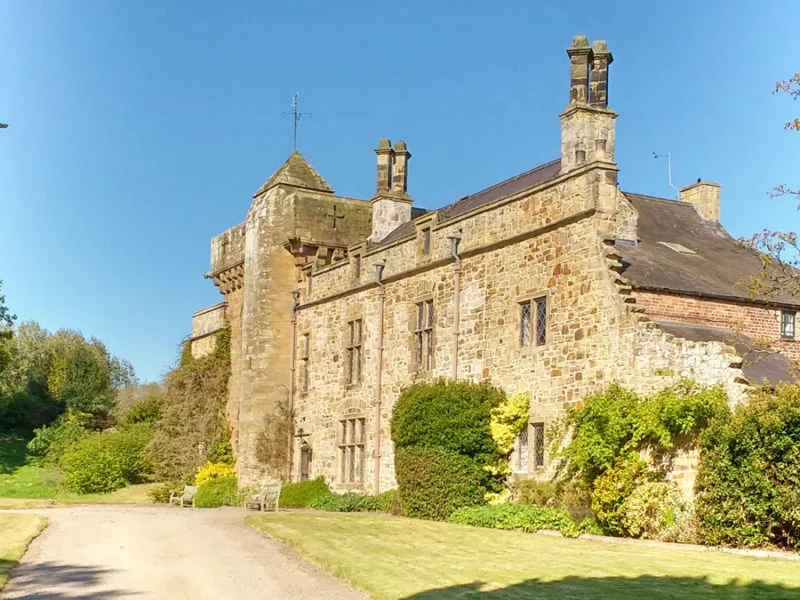 Stone exterior of Tower house