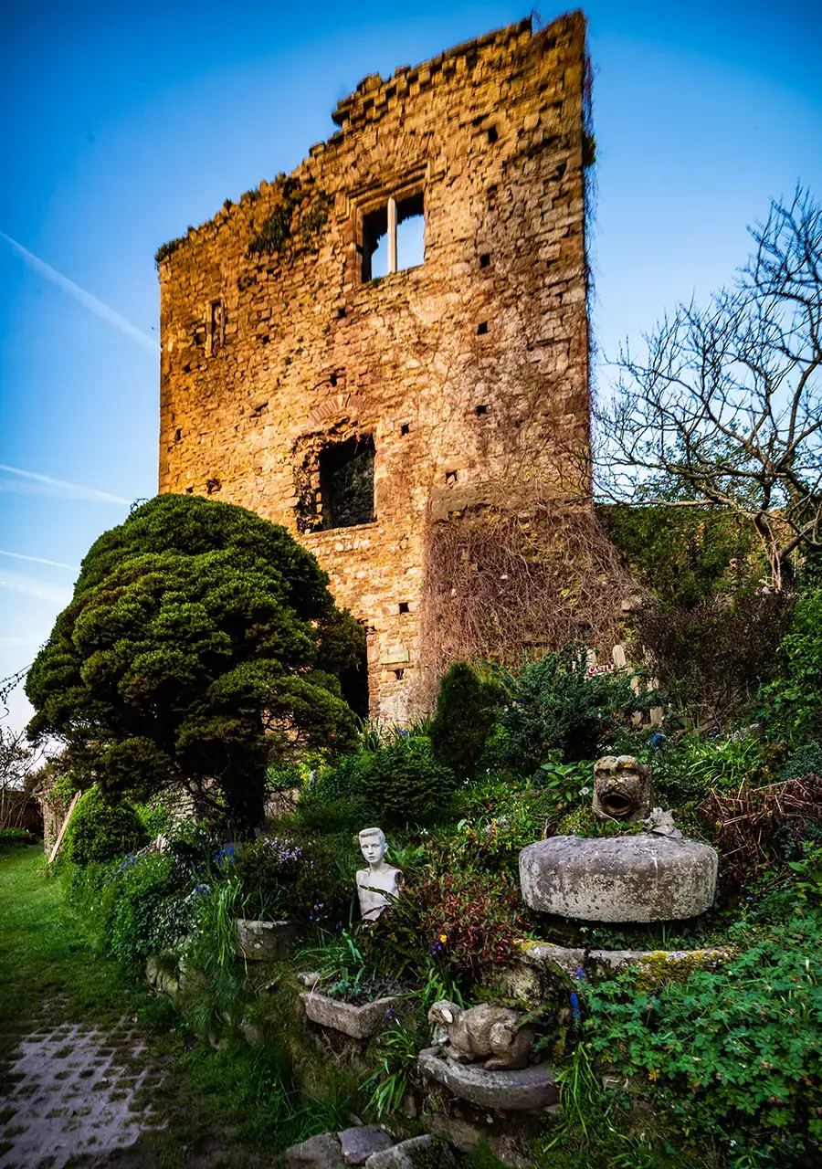 Photo from Usk Castle's website